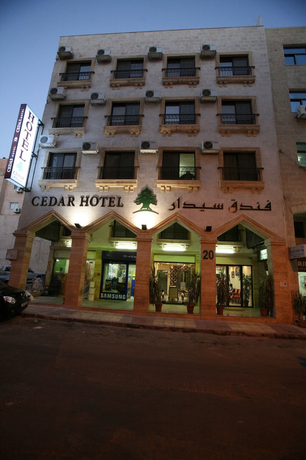 עקבה Cedar Hotel מראה חיצוני תמונה